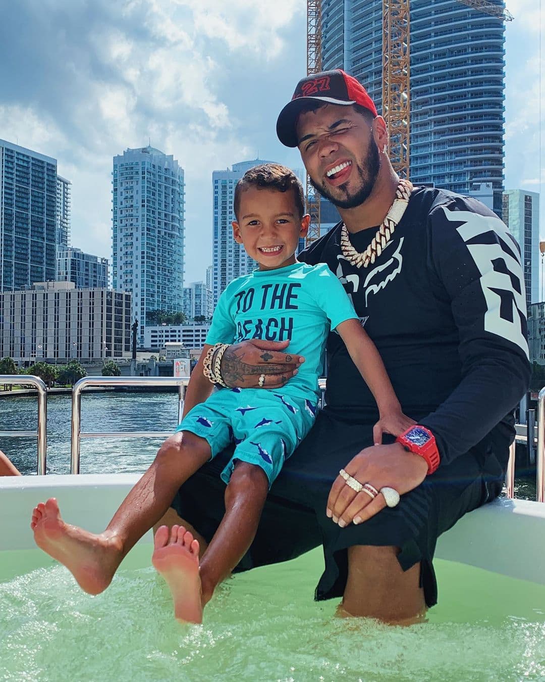 Anuel ya es padre (del pequeño Pablo), producto de la anterior relación del cantante.