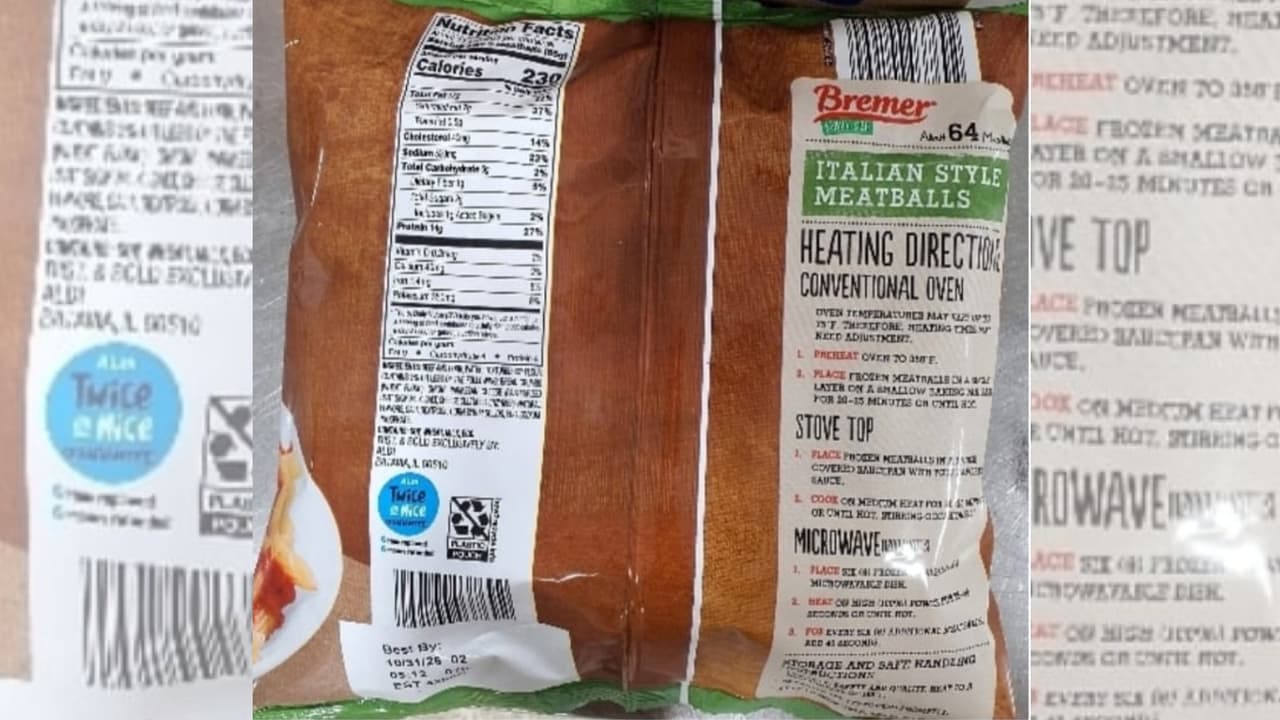 ¿Qué pasa con albóndigas congeladas? Por este motivo las retiraron del mercado