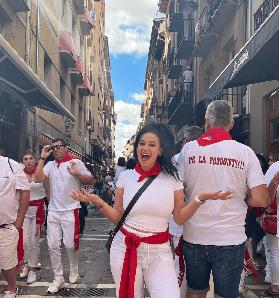 Pero, ¿creen que Carla se animó a correr frente a estos animales? Tal vez nunca lo sabremos.