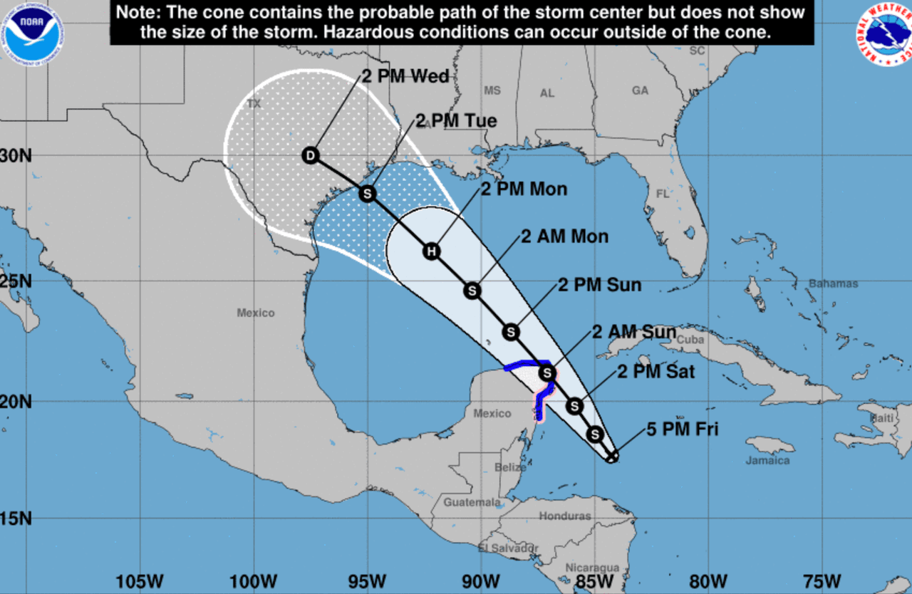 Austin en el cono de incertidumbre por posible fenómeno atmosférico que podría impactar a Texas