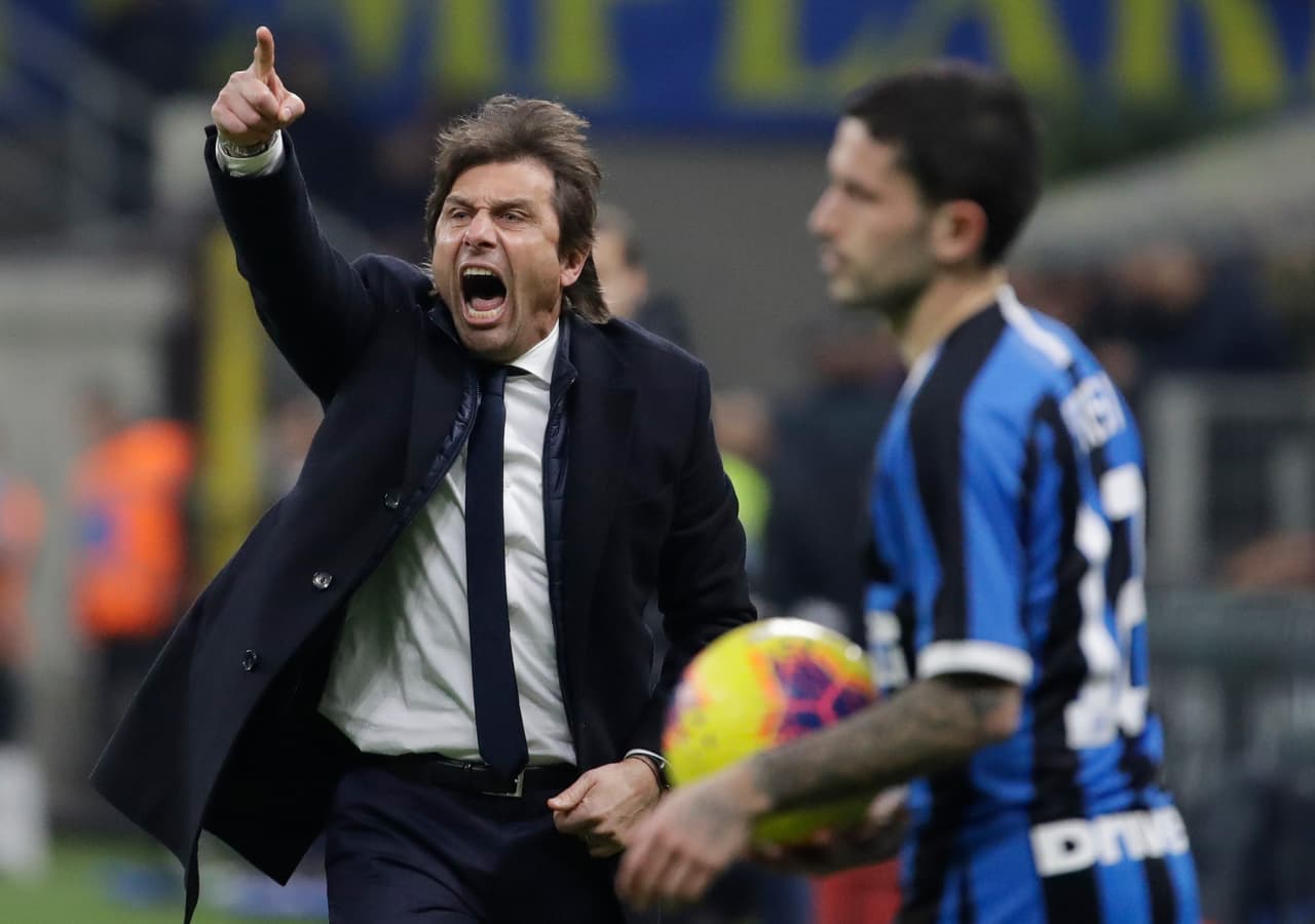 Conte ha tenido un relativo éxito en la liga doméstica, pues quedó segundo en la Serie A y llegó a las semifinales de La Copa Italia.