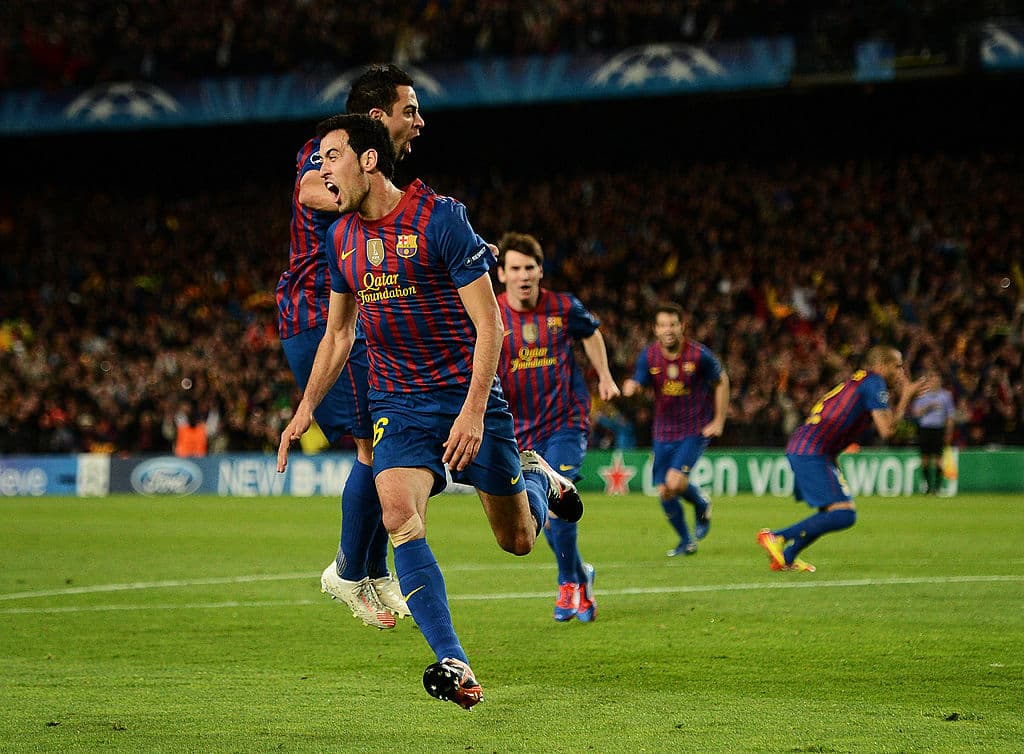 Para la vuelta el Camp Nou estaba encendido ya que su equipo presionaba con mucho peligro al equipo dirigido por Roberto Di Matteo. El Chelsea aguantó hasta que en el minuto 35, Isaac Cuenca saco un precioso centro que encontraría Sergio Busquets para guardar el balón en las redes y empatar el global.