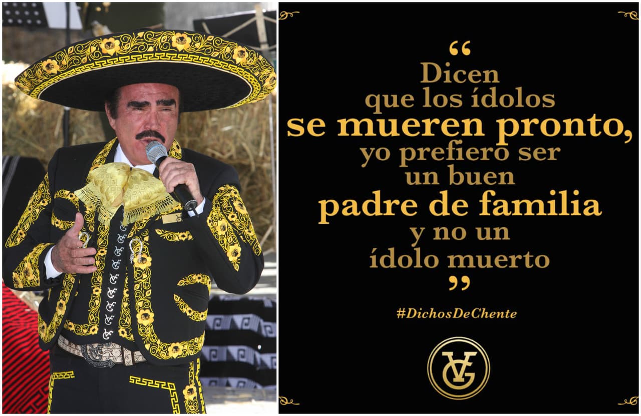 En sus frases siempre está presente el amor a su tierra, a la música y sobre todo a su familia.