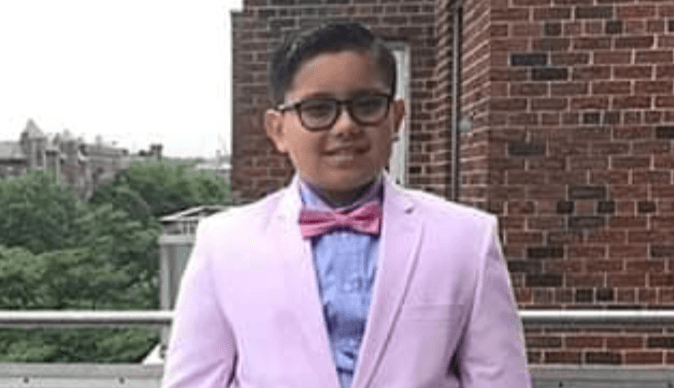 Enzo Farachio murió al ser atropellado por un auto que perdió el control este martes en Brooklyn.