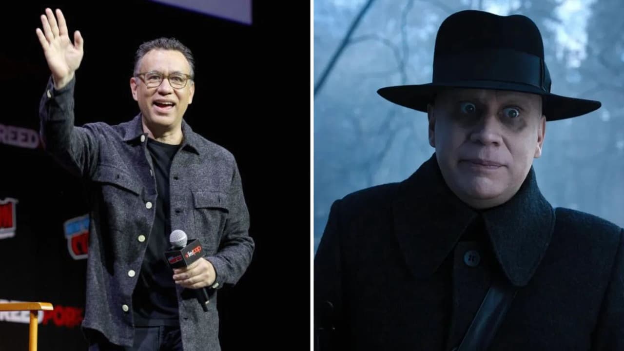 Fred Armisen es el actor que encarnó a el tío Lucas en 'Merlina'