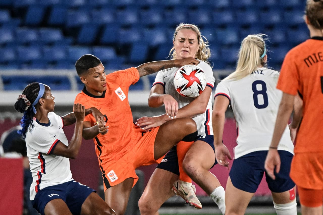 Holanda 2-2 (2-4 en penales) Estados Unidos, Cuartos de Final Tokyo 2020.