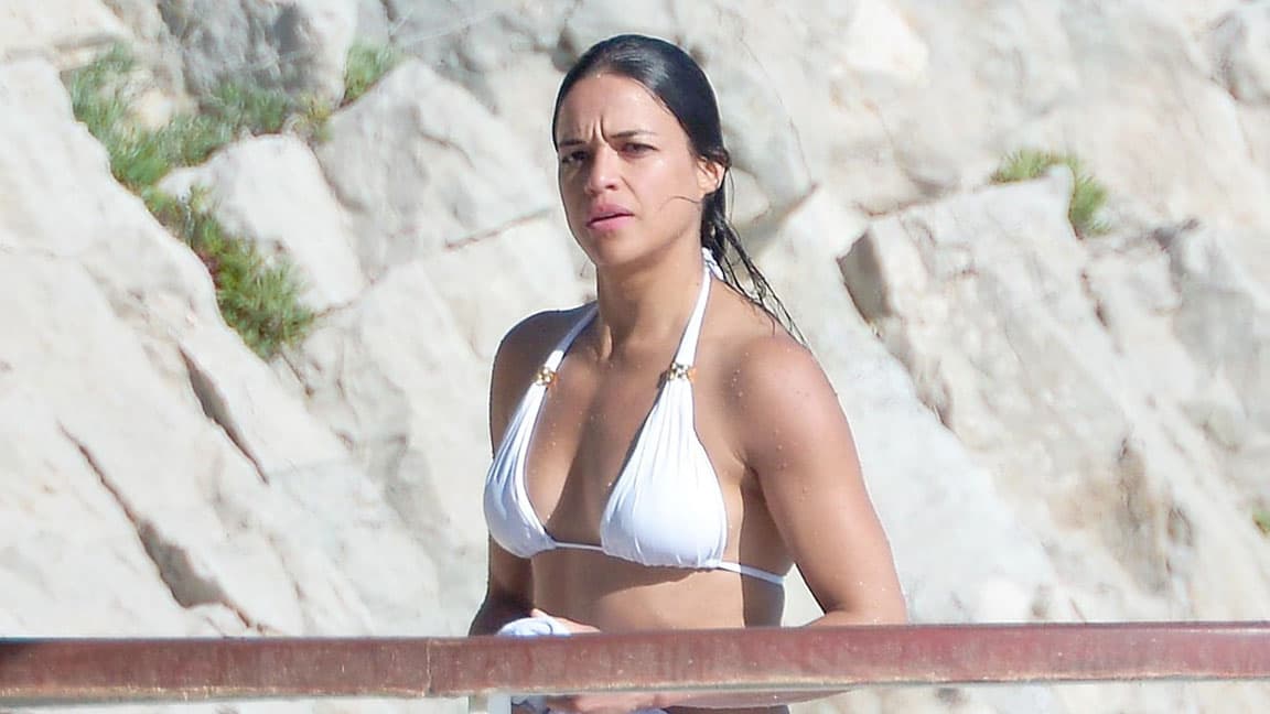 Michelle Rodriguez fue una de las famosas que recibió el Green Maverick Award que otorga Opportunity Green.