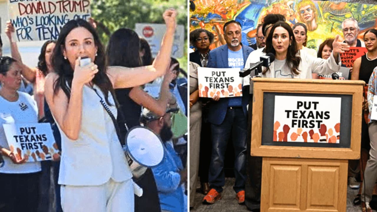 Gina Hinojosa gana la primaria demócrata en Texas y será candidata a gobernadora contra Greg Abbott