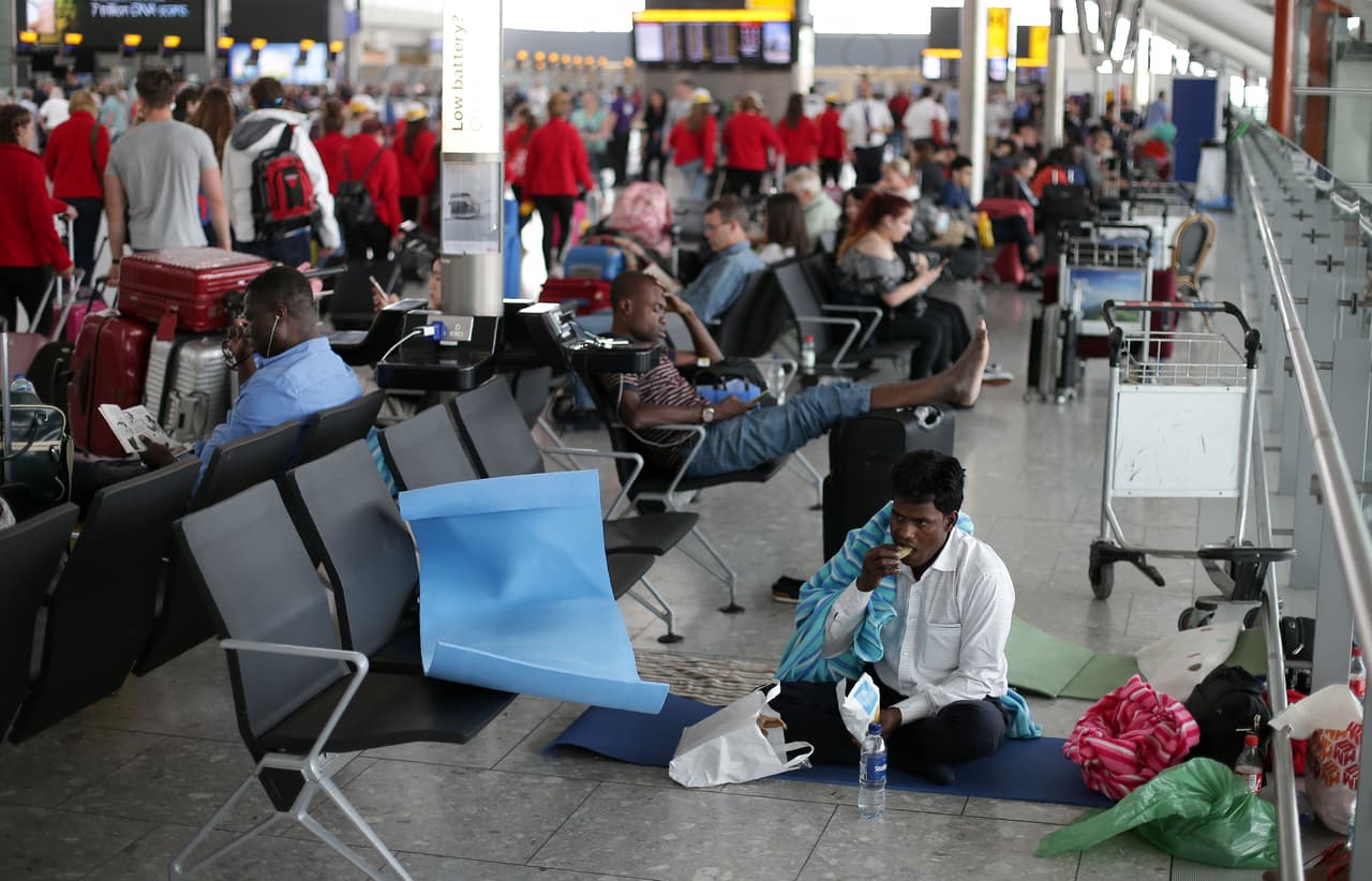 <b>7. Aeropuerto Heathrow, Londres, Reino Unido. </b>78,014,598 pasajeros en 2017. Aumentó 3% el tráfico el último año y ocupa el mismo lugar en el ranking que en 2016.