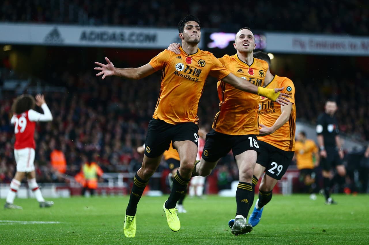 Aubameyang (21’) abrió el marcador y Raúl Alonso Jiménez (76’) empató el encuentro.