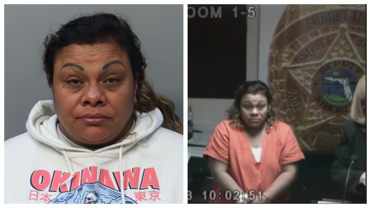 La arrestan en Miami acusada de apuñalar a su novio en el ojo porque miró a otras mujeres