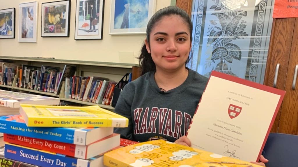 “No pensé que era posible”: hija de inmigrantes mexicanos en California es aceptada en Harvard