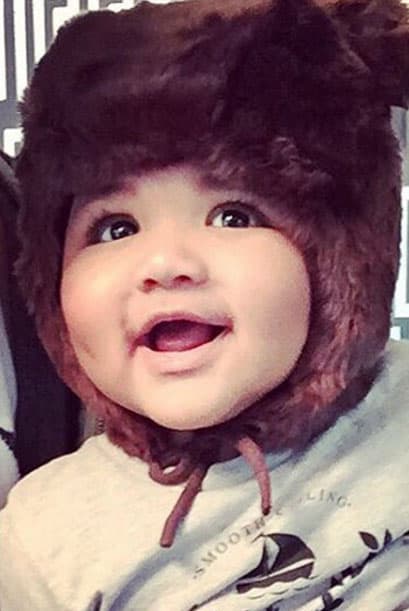 Él es Ean Horford, el coqueto hijo de la hermosa ex Miss Universo Amelia Vega.