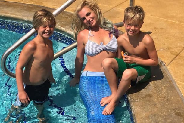 Jayden y Preston son los nombres que la "Princesa del Pop" eligió para sus guapos príncipes.