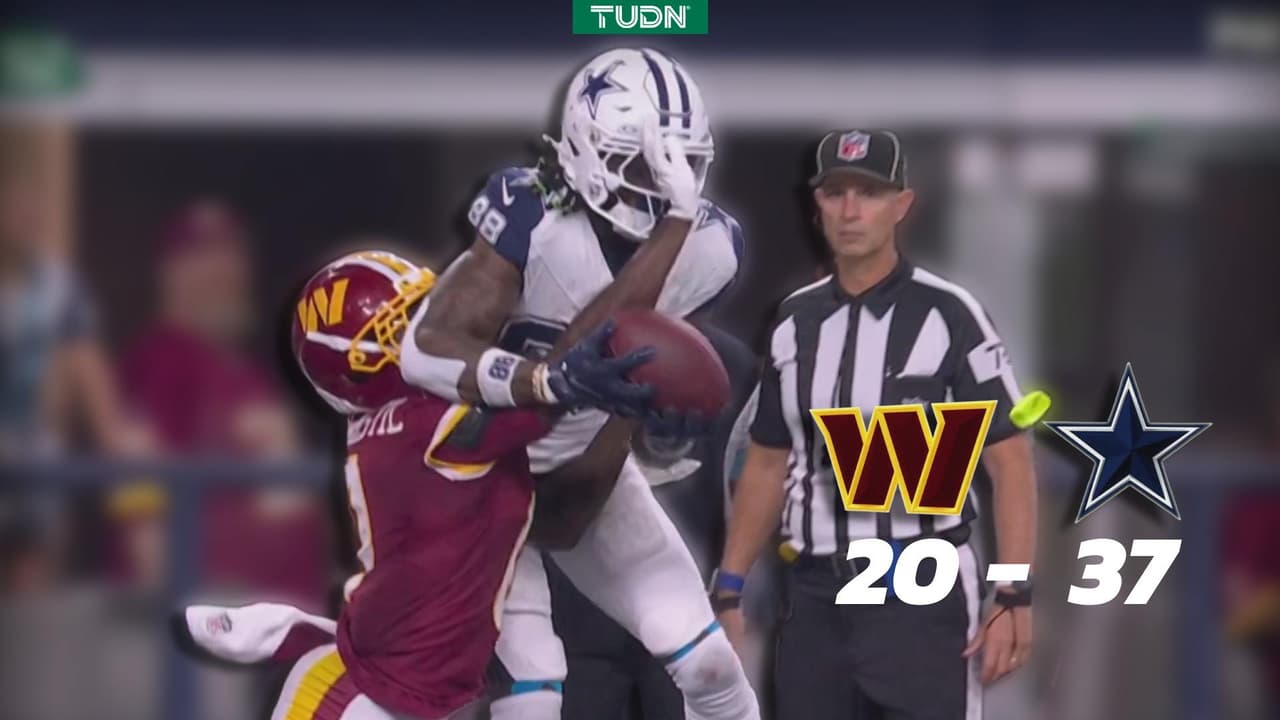NFL: Cowboys derrota en casa a Washington en duelo divisional