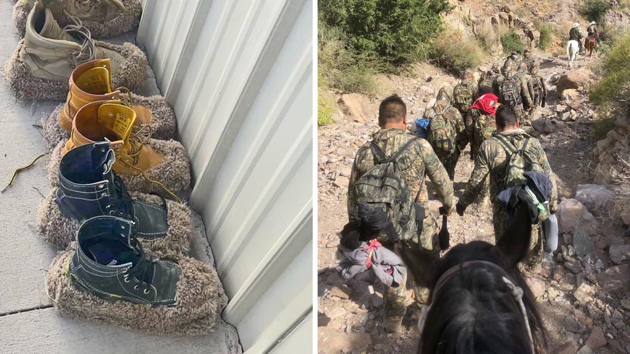 Revelan táctica que usan los coyotes para cruzar inmigrantes por el desierto sin dejar rastro