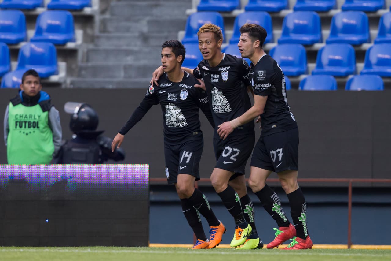 De hecho, el anotó al minuto 23 el gol del 0-1 a favor de Pachuca para empezar a armar el circo.