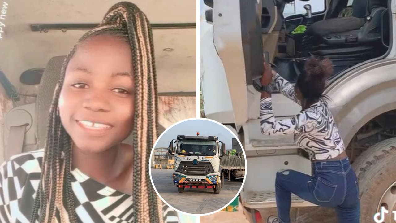 Chica conquista por su habilidad para conducir tráilers gigantes: "Yo no me sé ni estacionar"