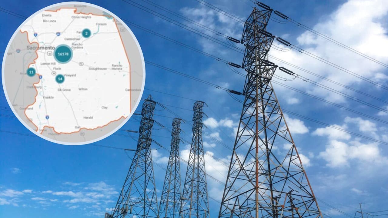 Apagón afectó a más de 16,000 personas en áreas de Sacramento, en medio de la ola de calor