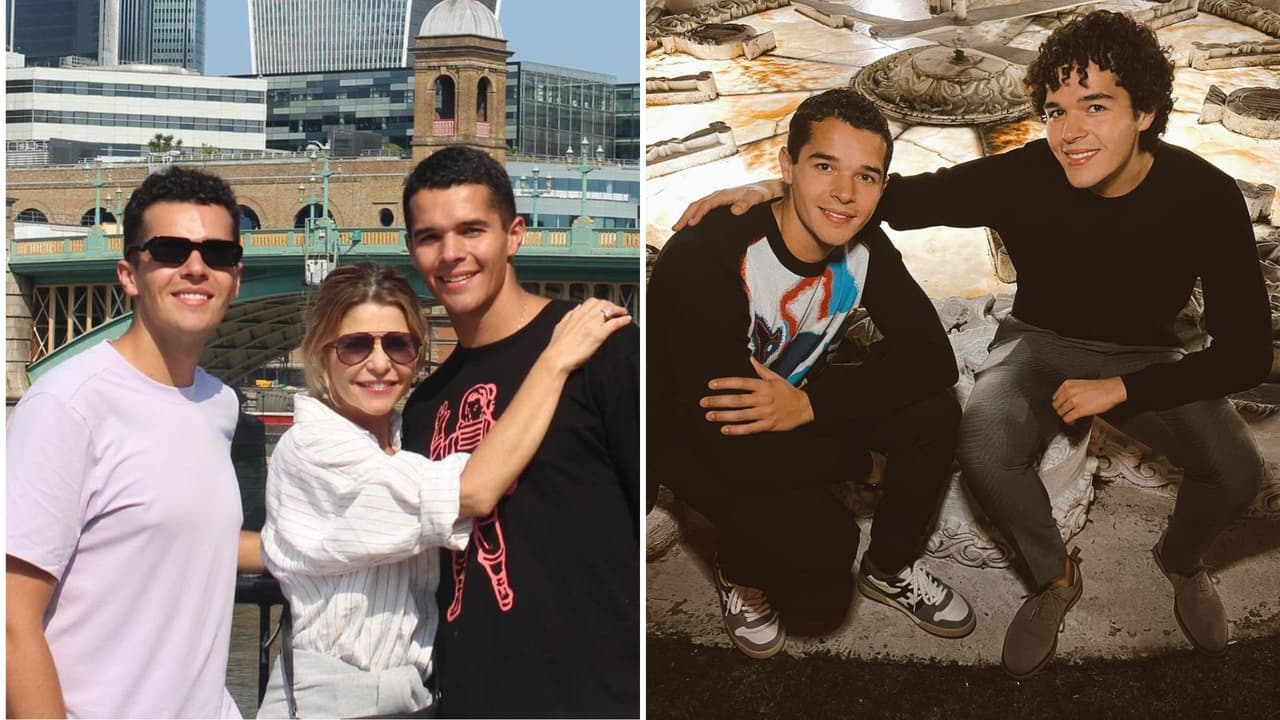 Así lucen los gemelos de Itatí Cantoral y Eduardo Santamarina a sus 24 años