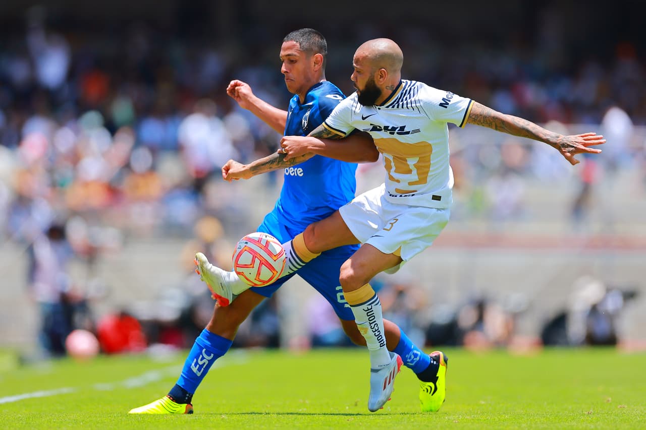Pumas consigue el empate con Rayados