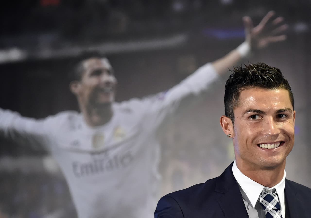 Cristiano Ronaldo promociona en Portugal su nueva línea de calzado