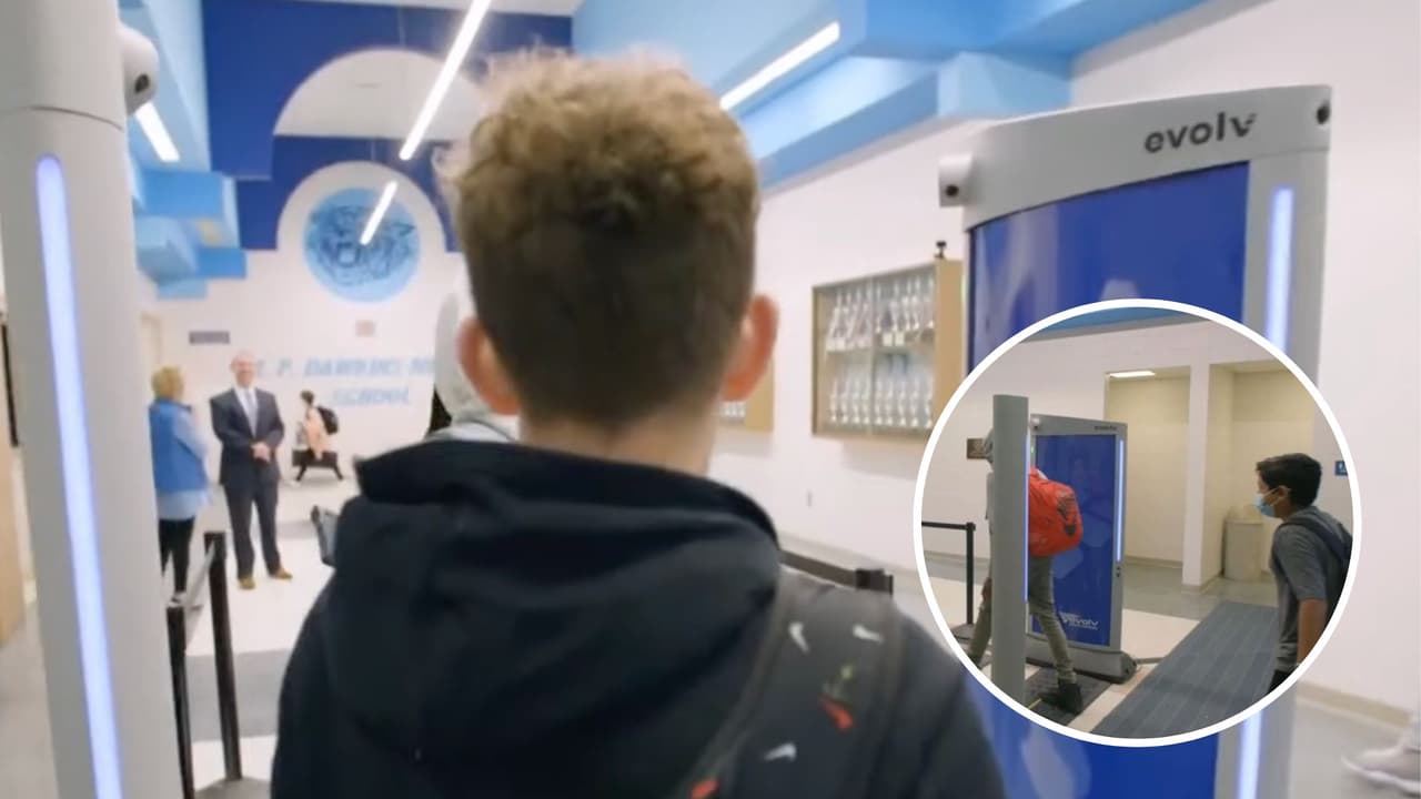 Distrito escolar en California presenta nuevo sistema de detección de armas en escuelas. Así es como lo harán