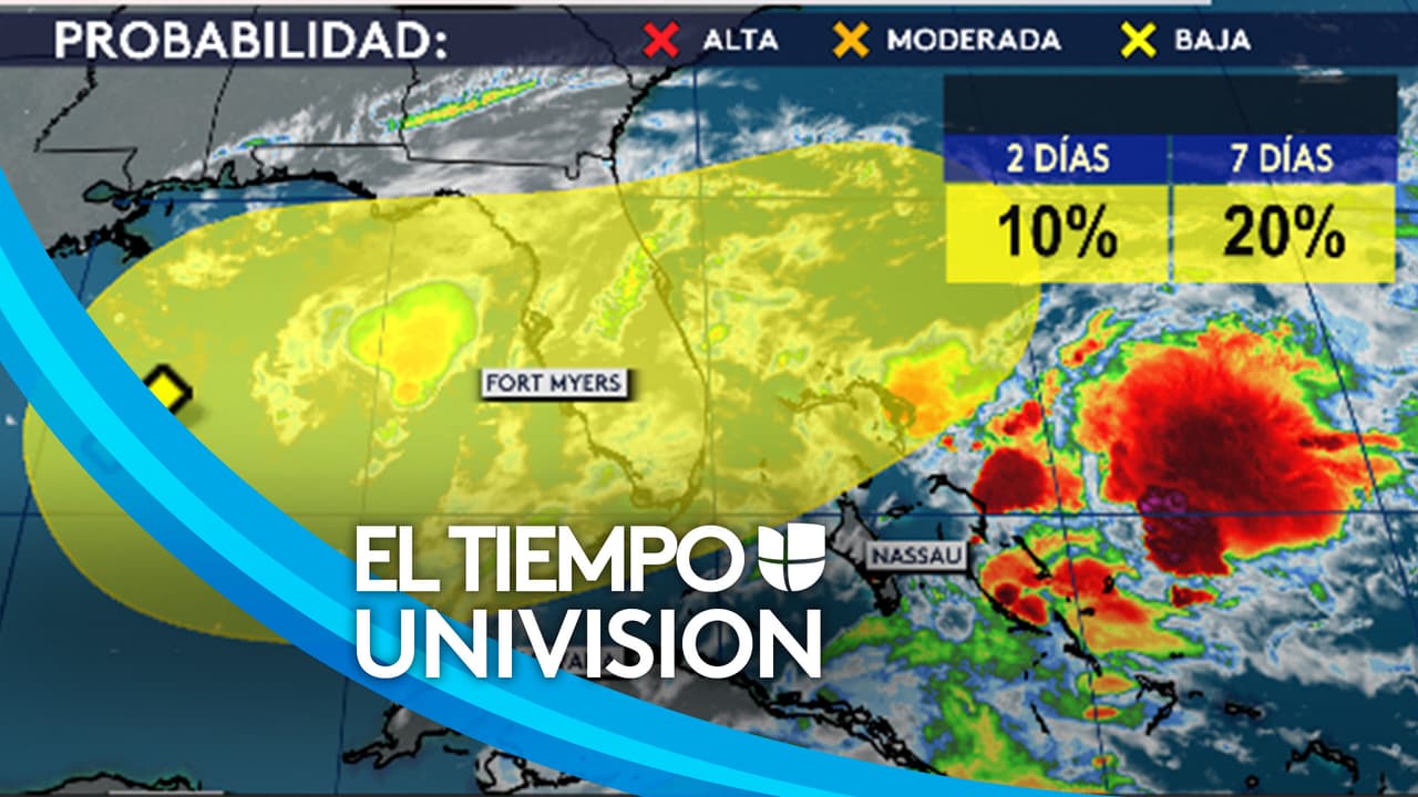 Se forma sistema de baja presión en el Golfo de México: ¿qué le espera a la Bahía de Tampa esta semana?