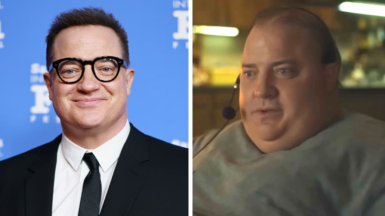 Así se transformó Brendan Fraser para su papel en ‘The Whale’: cargaba prótesis de 300 libras