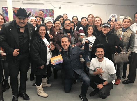 Desde San Bernardino, CA, Carlos Calderón pasó un día muy especial junto a la gente de la Fundación Unidos por la Música.