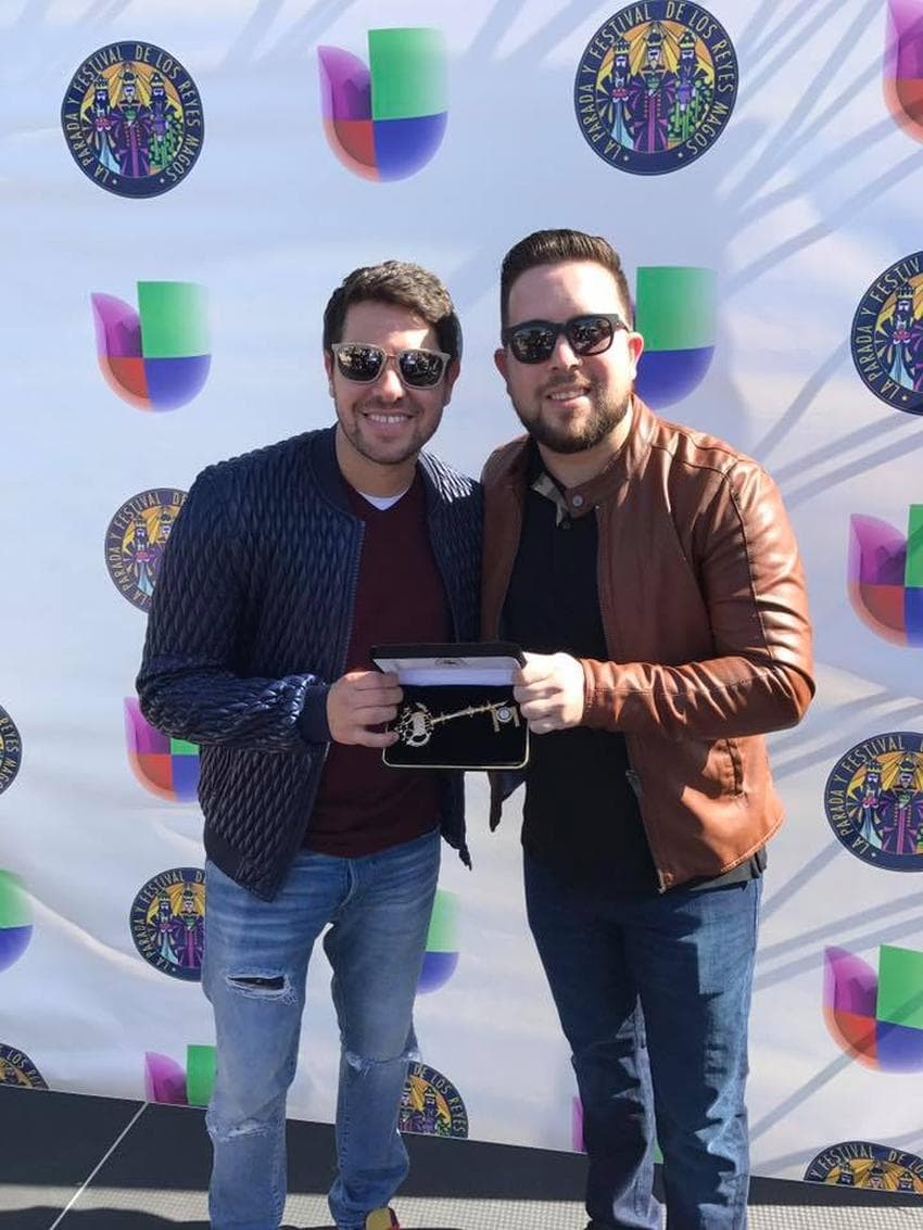 <b>Los Pichy Boys</b> tuvieron el honor de recibir la llave de Miami, por toda su labor y amor por la 'Ciudad del sol'.