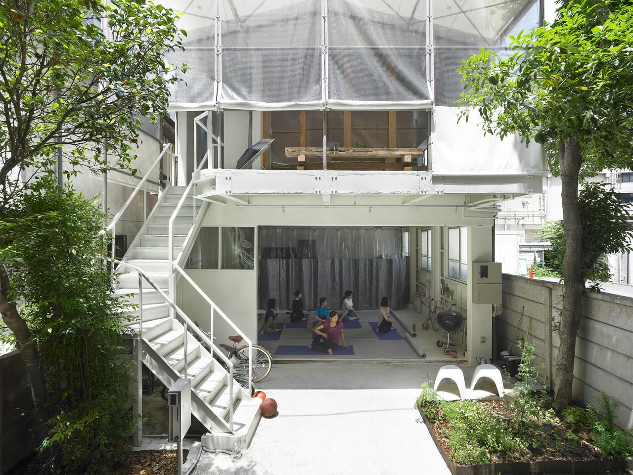 Los espacios comunes ideados por mnm.