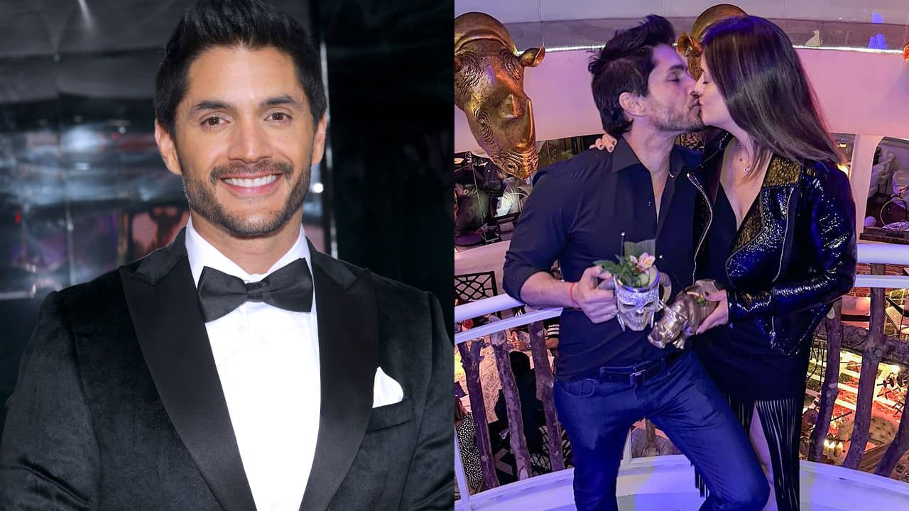 Esposa de Daniel Elbittar revela cómo le propuso matrimonio el actor y presume foto de su boda