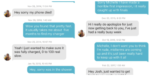 "Por favor, cásense": internet pide a dos desconocidos que llevan 3 años mensajeándose por Tinder que tengan una cita