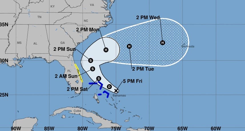 Depresión tropical 9 se convertiría en la tormenta tropical Humberto este sábado