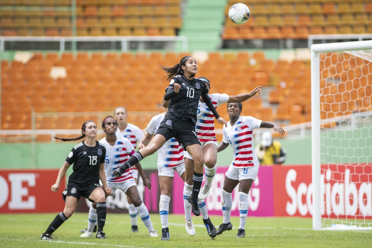 Cuatro goles del equipo de las barras y las estrellas, destrona al Tri femenil, quien poseía este título. Sin embargo, ambos equipos ganan su clasificación al Mundial Sub-20 femenino.
