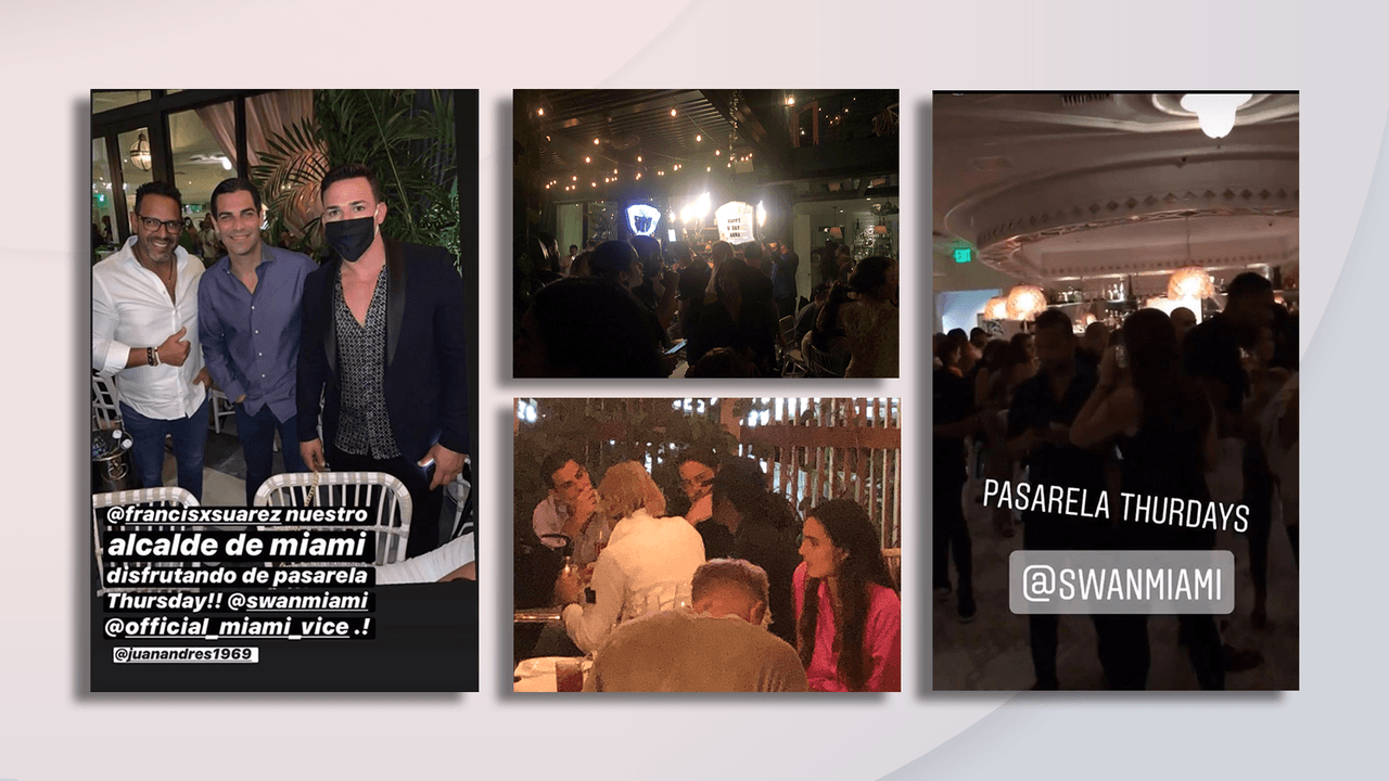 Alcalde de Miami es visto en eventos de restaurante que no sigue las normas de prevención del coronavirus