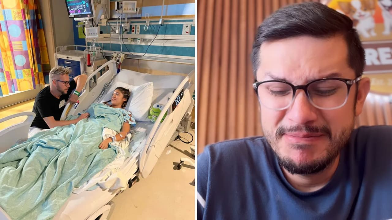 Armando Rubio rompió en llanto al hablar de la situación que atraviesa Hannah.