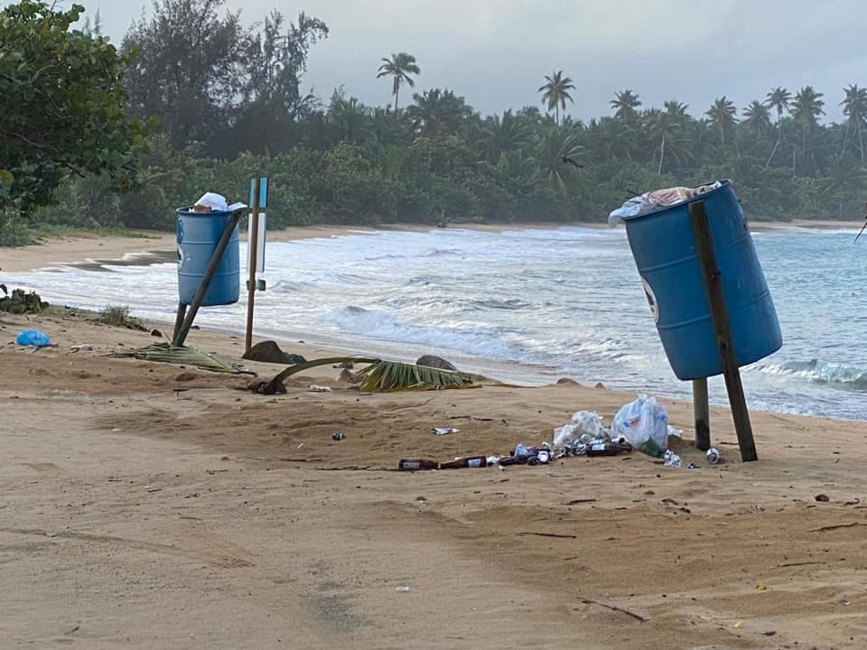 Pero ahora, la basura hace que todo pierda su magia.