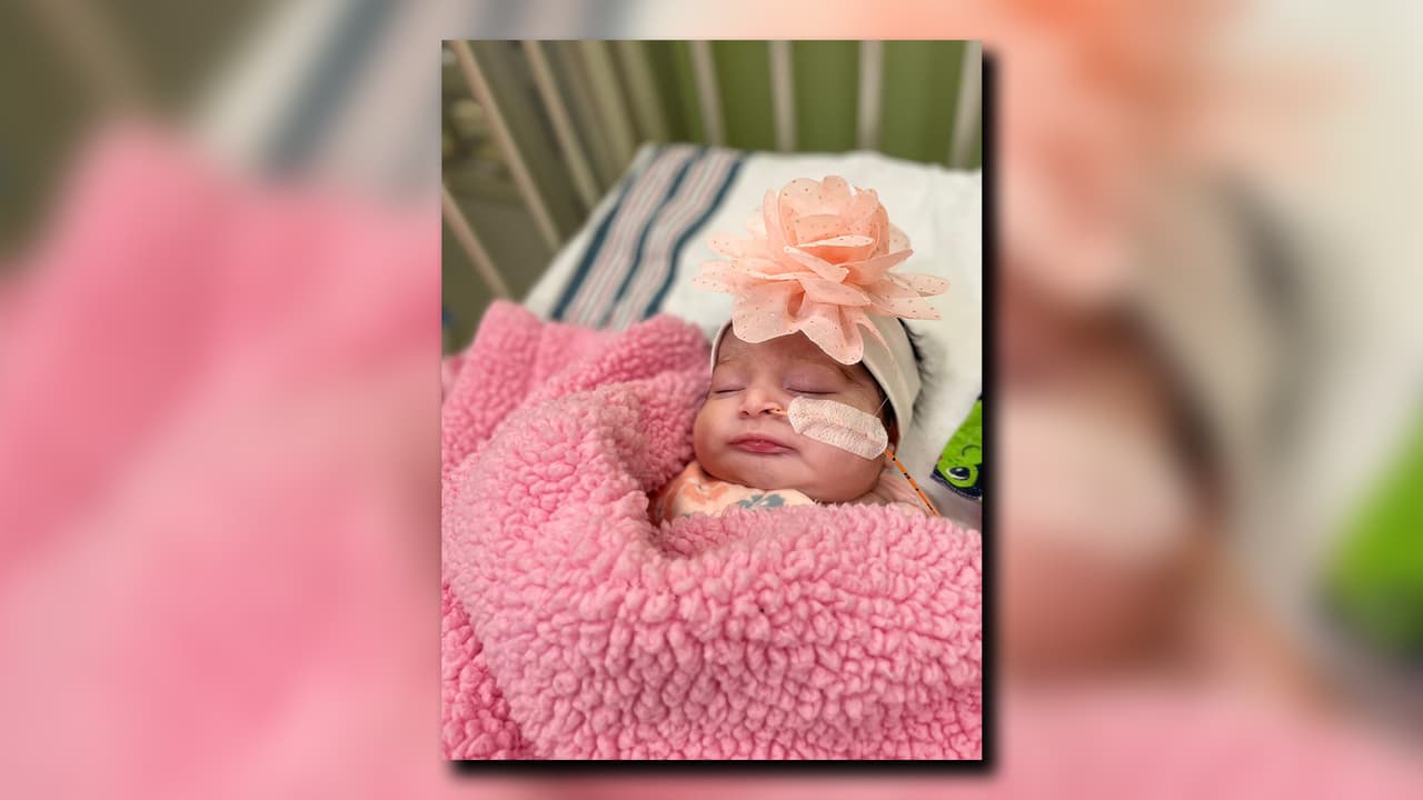 La enfermedad ahora amenaza con quitarle la vida a su más pequeña de solo meses de nacida.