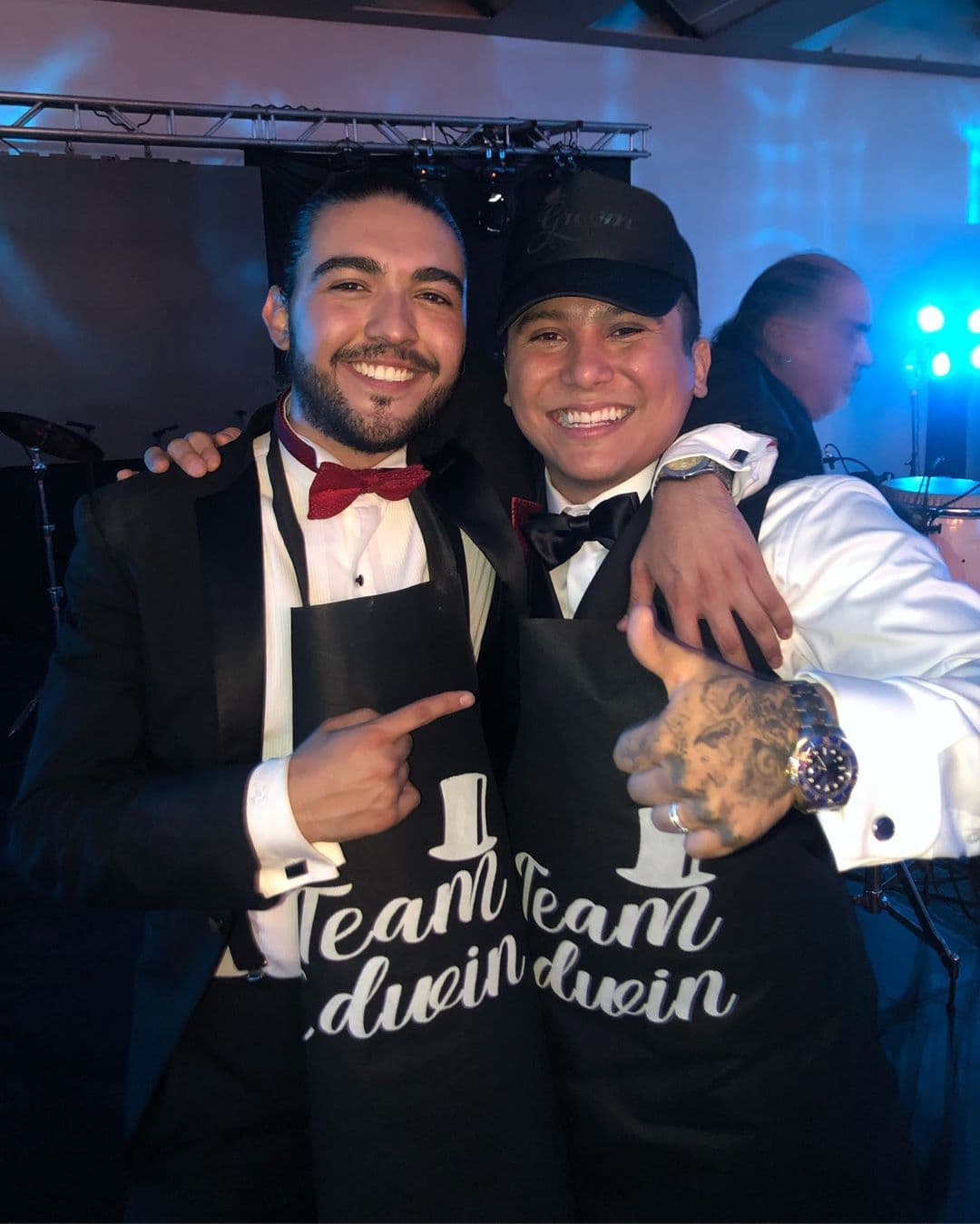 Al final, también le agradeció a
<b>Edwin Luna</b> por darle la oportunidad de estar en su banda durante cuatro años.