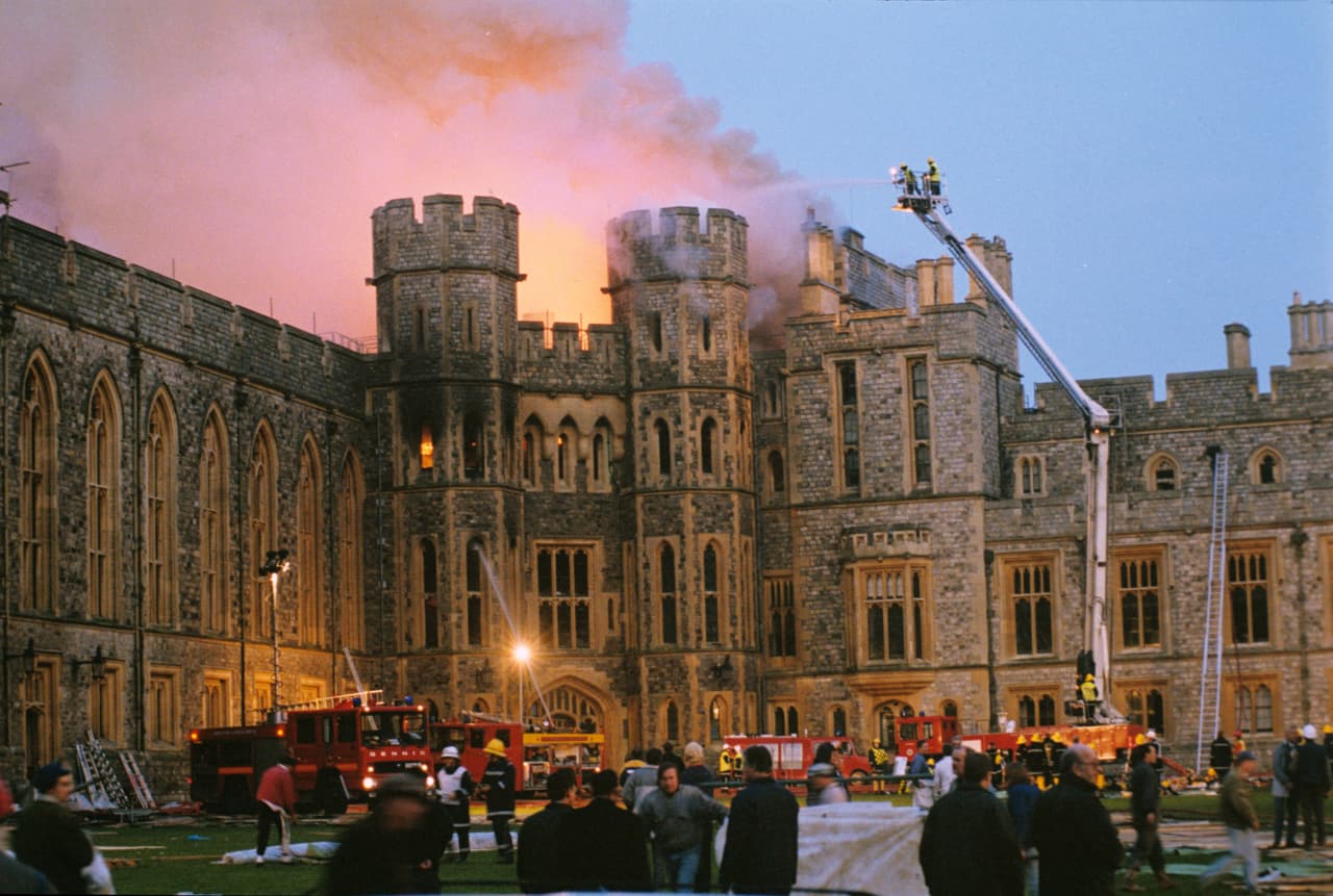 Castillo de Windsor en 1992