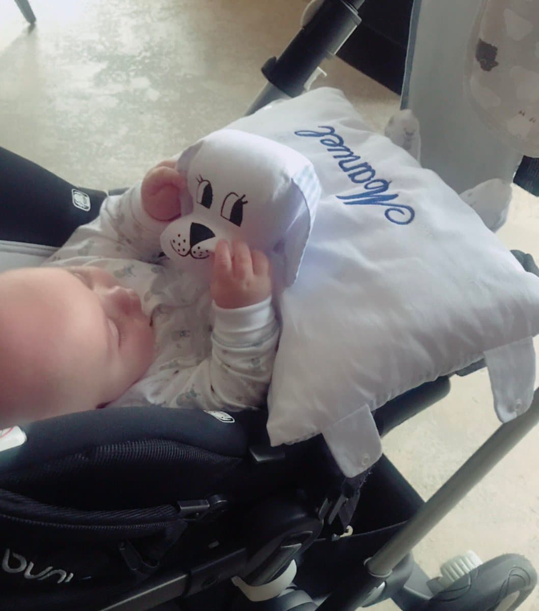 Su primogénito ya está creciendo, y para muestra
<b><a href="http://www.univision.com/temas/anahi">Anahí</a></b> presumió que Manuelito ya come papilla, señal de que está creciendo y que pronto será tan apuesto como sus padres.