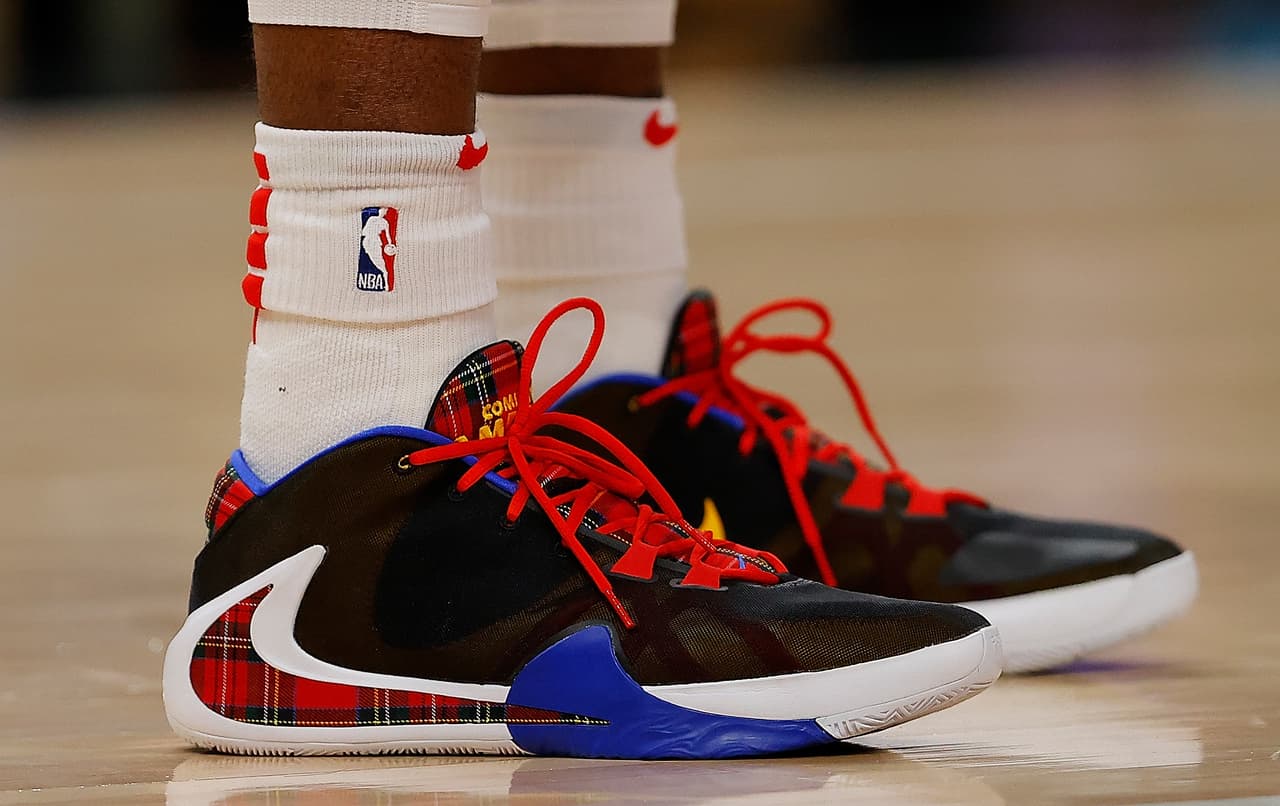 Estos tenis usó Bruno Fernando #24 de Atlanta Hawks en el partido ante Memphis Grizzlies.