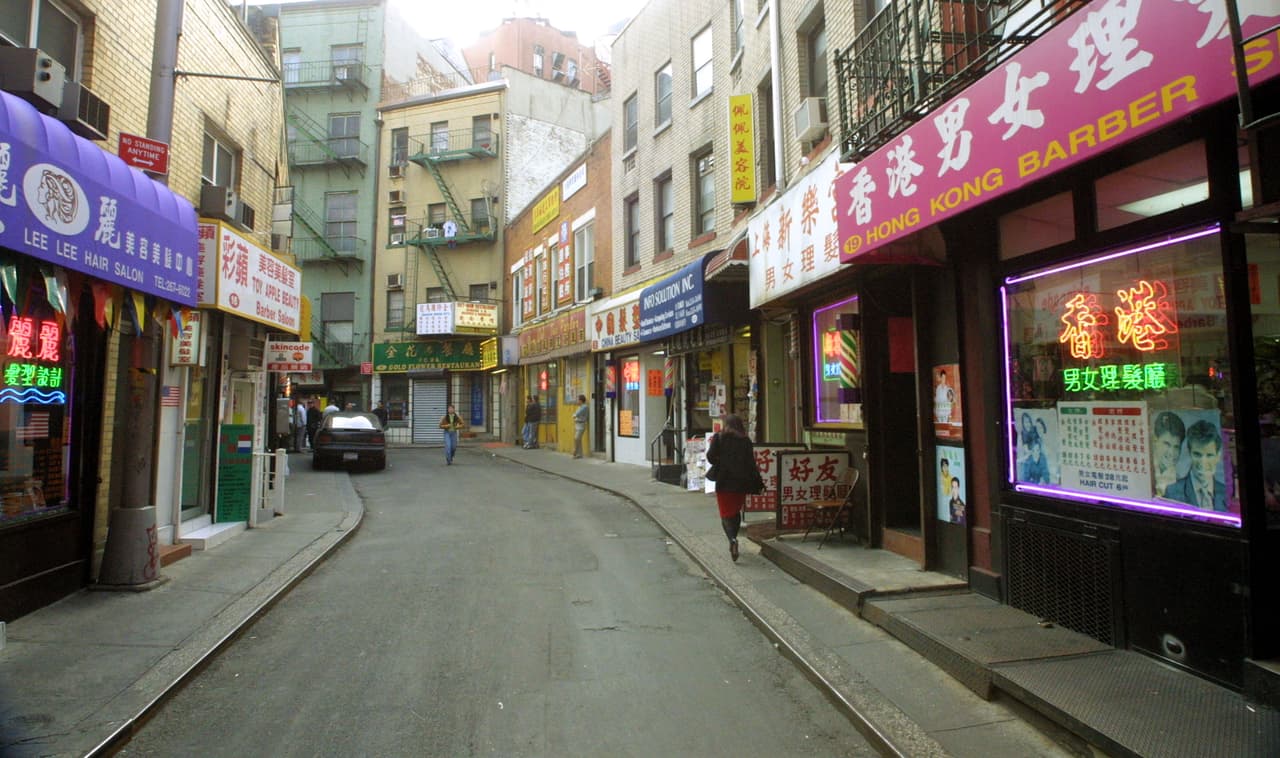 Doyers Street, en Chinatown.