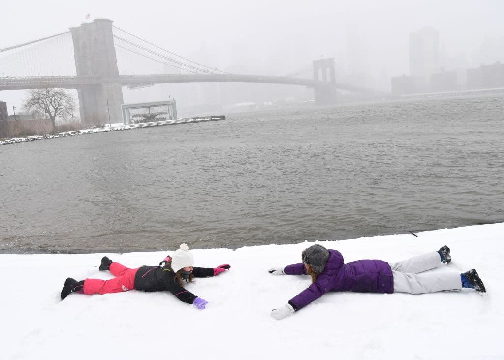 <a href="https://www.brooklynbridgepark.org/">Brooklyn Bridge Park</a> - Dónde tomar las mejores fotos cuando cae nieve en NYC.
<br>