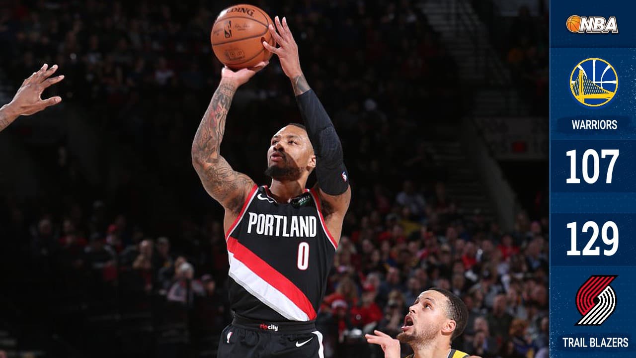 Los Warriors desaparecen en el último cuarto y pierden ante los Blazers