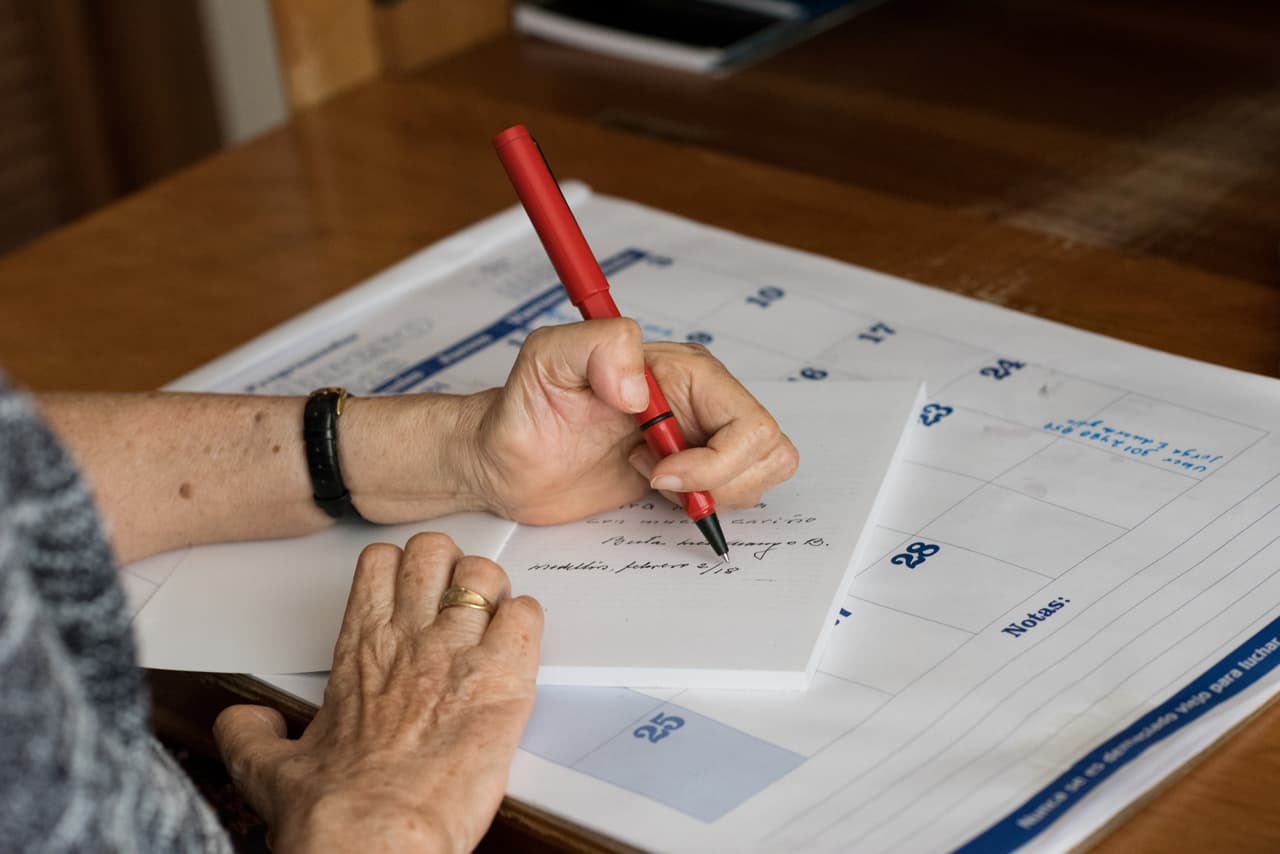 Con el tiempo Berta volvió a escribir.