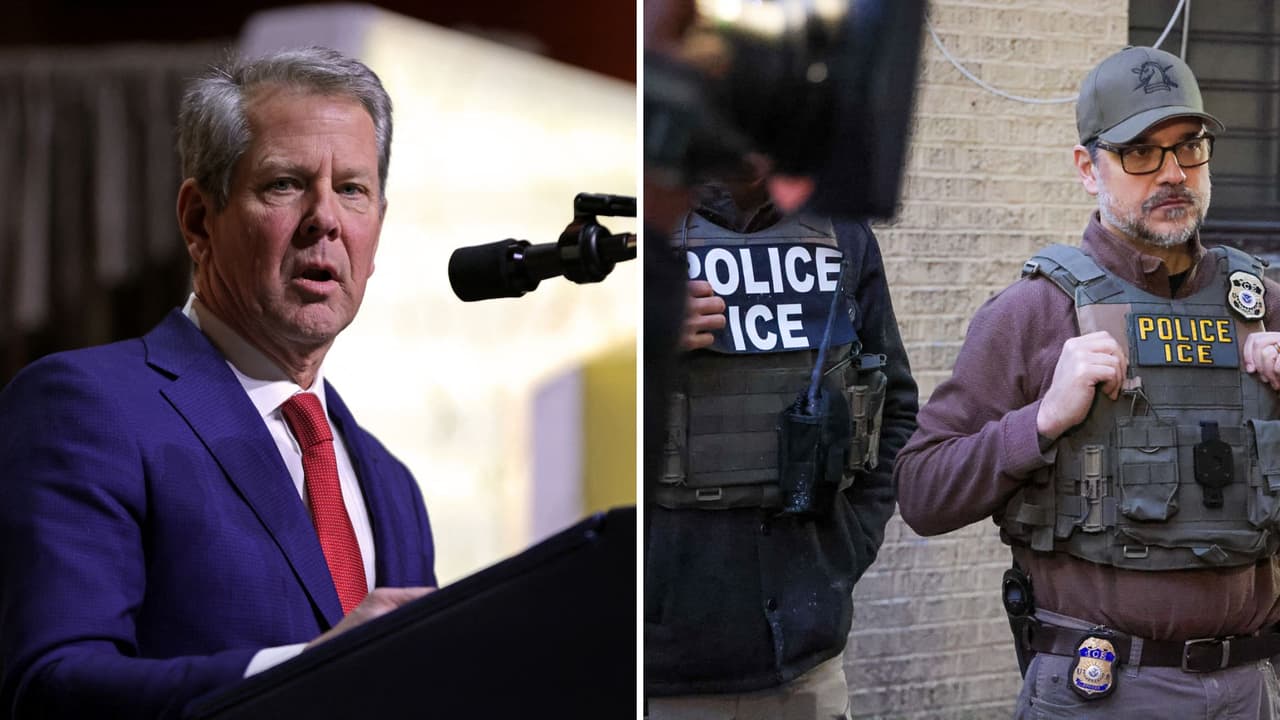 El gobernador de Georgia se compromete a entrenar a 1,100 oficiales para que ayuden a ICE