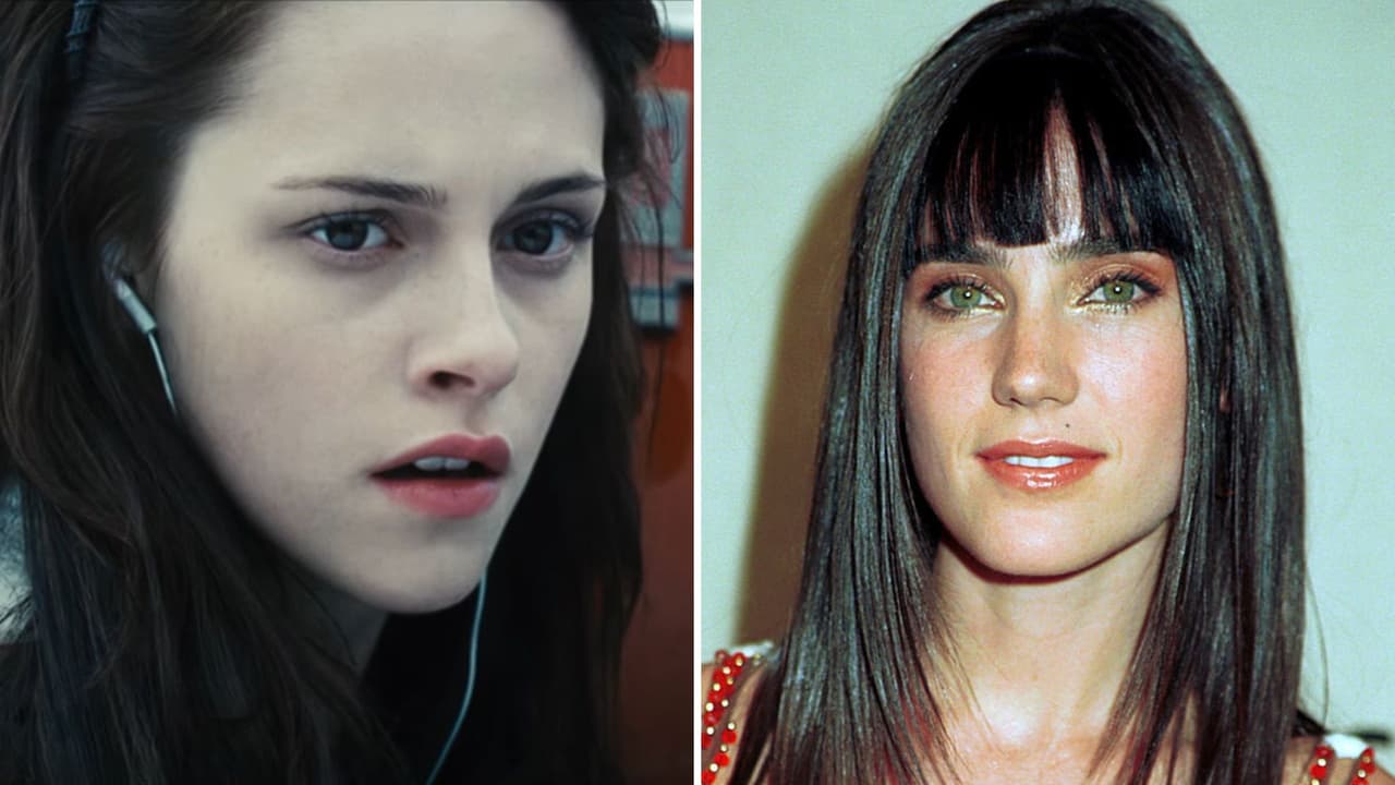 Kristen Stewart (izquierda), Jennifer Conelly (derecha)